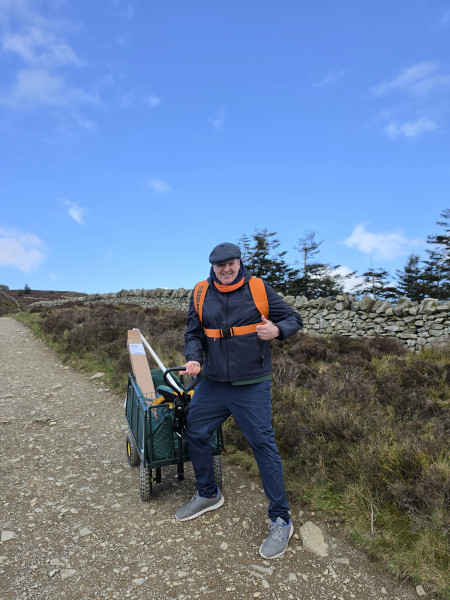 145 on Moel Famau 18th April 2026