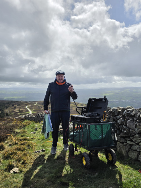 CQ CQ 145 Alive from Moel Famau in NE Wales April 2026
